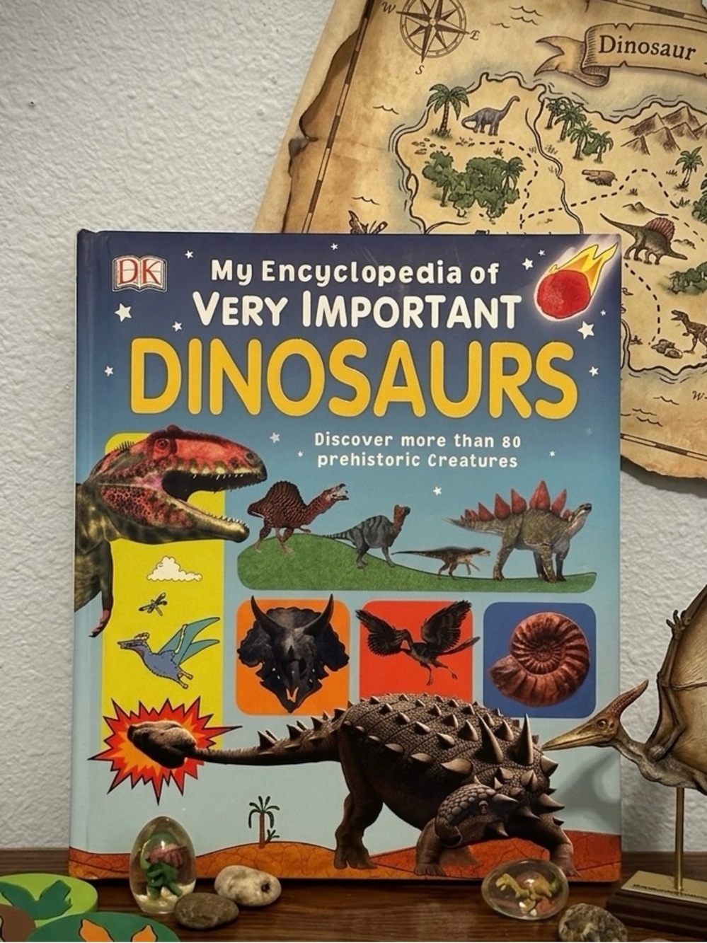 My Encyclopedia of Very Important Dinosaurs Children's Hardcover Book